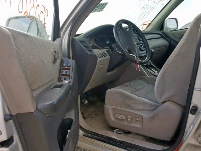 JTEGF21A220065043 - 2002 TOYOTA HIGHLANDER SILVER photo 9