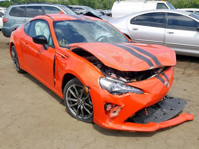 JF1ZNAA10H9707358 - 2017 TOYOTA 86 BASE ORANGE photo 1