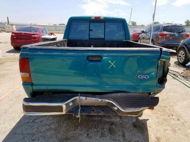 1FTCR14A4VTA08443 - 1997 FORD RANGER SUP GREEN photo 6