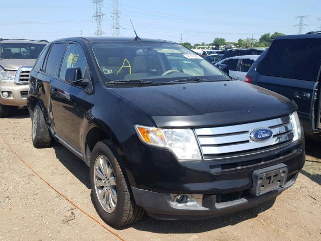 2FMDK38C99BA33713 - 2009 FORD EDGE SEL BLACK photo 1