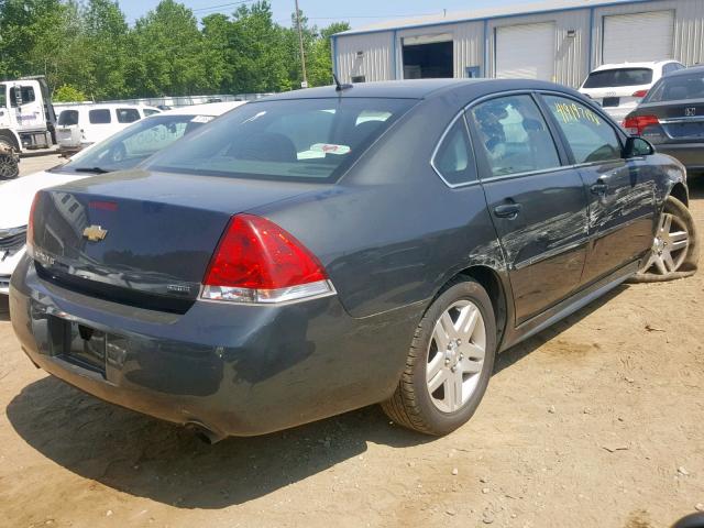 2G1WB5E33G1189271 - 2016 CHEVROLET IMPALA LIM GRAY photo 4