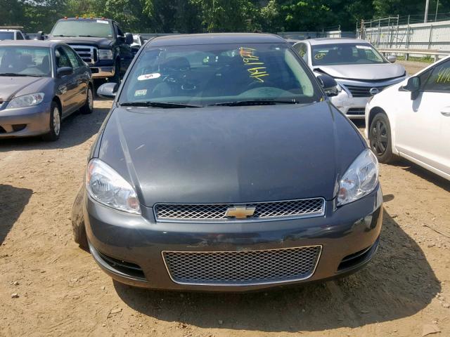 2G1WB5E33G1189271 - 2016 CHEVROLET IMPALA LIM GRAY photo 9