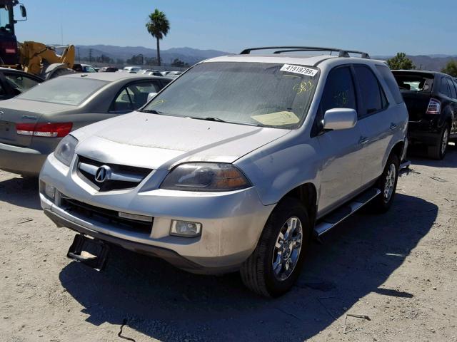 2HNYD18955H523043 - 2005 ACURA MDX TOURIN SILVER photo 2