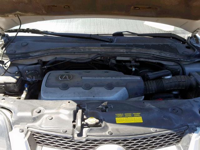 2HNYD18955H523043 - 2005 ACURA MDX TOURIN SILVER photo 7