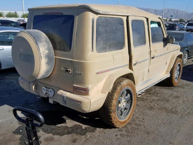 WDCYC7HJ7KX320209 - 2019 MERCEDES-BENZ G 63 AMG TAN photo 4