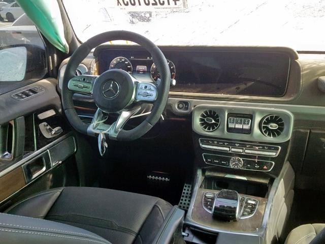 WDCYC7HJ7KX320209 - 2019 MERCEDES-BENZ G 63 AMG TAN photo 9