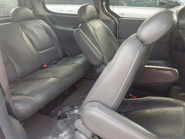 4N2XN11T7YD841460 - 2000 NISSAN QUEST SE SILVER photo 6