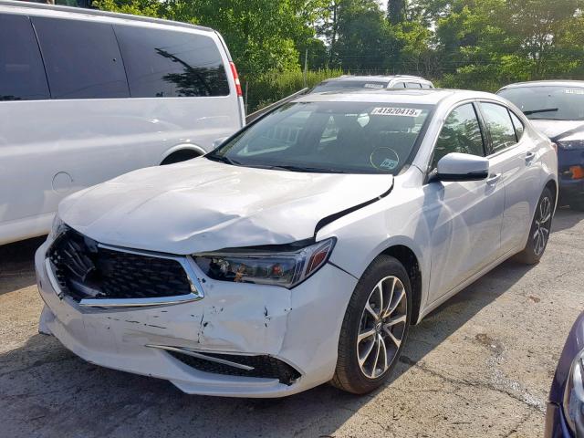 19UUB2F37KA004909 - 2019 ACURA TLX WHITE photo 2