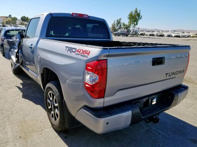 5TFHY5F17HX638466 - 2017 TOYOTA TUNDRA CRE SILVER photo 3