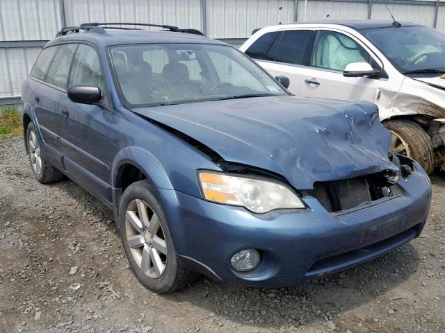 4S4BP61C967341344 - 2006 SUBARU LEGACY OUT BLUE photo 1