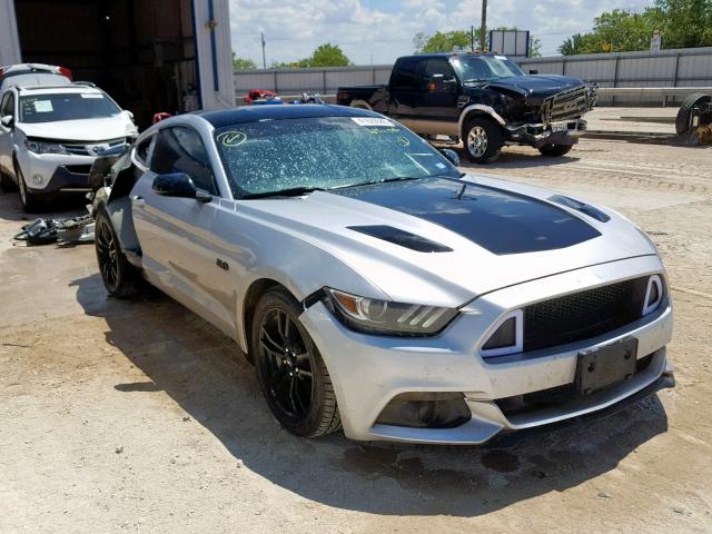 1FA6P8CF7G5227175 - 2016 FORD MUSTANG GT SILVER photo 1