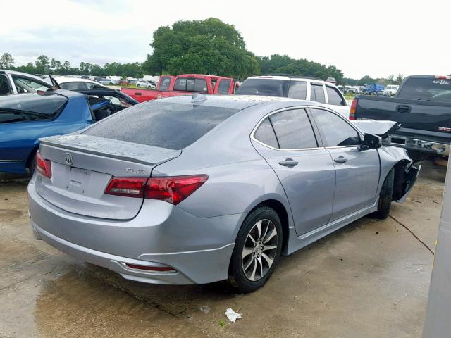 19UUB1F51FA016507 - 2015 ACURA TLX TECH SILVER photo 4