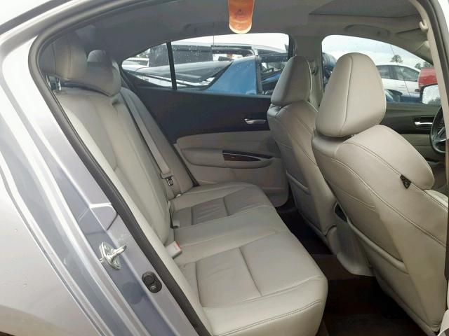 19UUB1F51FA016507 - 2015 ACURA TLX TECH SILVER photo 6