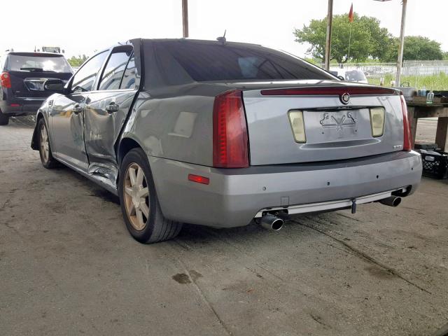 1G6DW677050157284 - 2005 CADILLAC STS GRAY photo 3