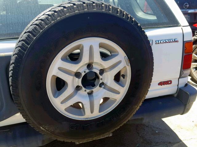 4S6CM58V5V4412755 - 1997 HONDA PASSPORT E 白色 照片 9