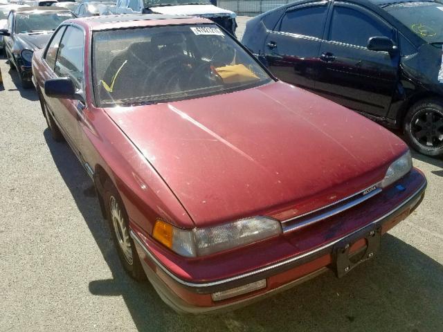 JH4KA3270KC017642 - 1989 ACURA LEGEND LS RED photo 1
