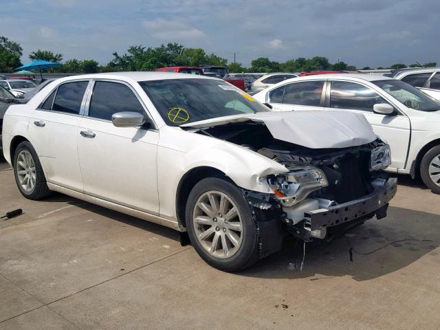 2C3CA5CG7BH592029 - 2011 CHRYSLER 300 LIMITE WHITE photo 1