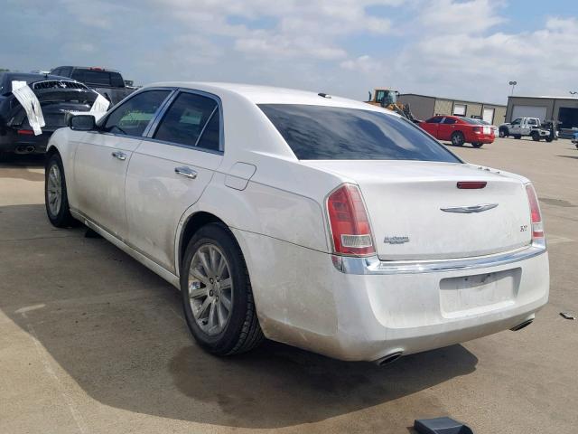 2C3CA5CG7BH592029 - 2011 CHRYSLER 300 LIMITE WHITE photo 3