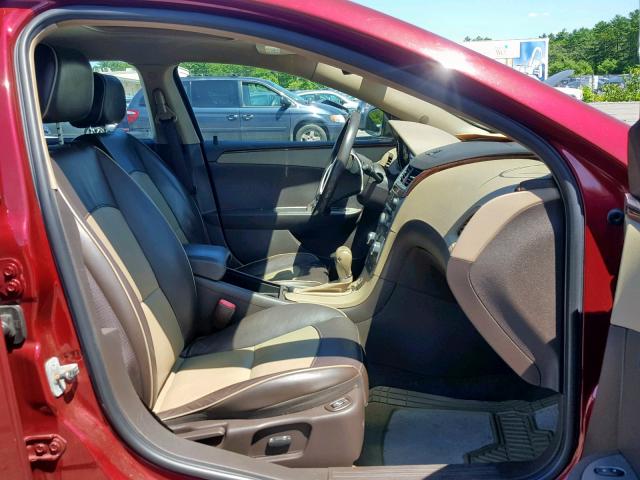 1G1ZK57778F233036 - 2008 CHEVROLET MALIBU LTZ წითელი ფოტო 5