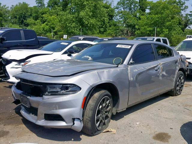 2C3CDXJGXGH229186 - 2016 DODGE CHARGER SX SILVER photo 2