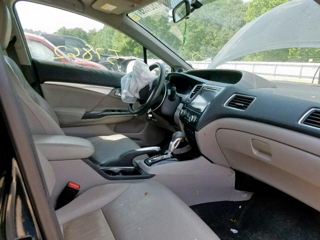 19XFB2F99FE022634 - 2015 HONDA CIVIC EXL 黑色 照片 5