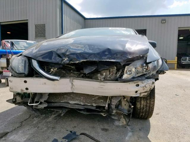 19XFB2F99FE022634 - 2015 HONDA CIVIC EXL 黑色 照片 9