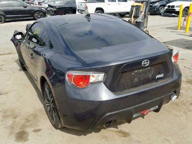 JF1ZNAA18G8705636 - 2016 TOYOTA SCION FR-S BLACK photo 3