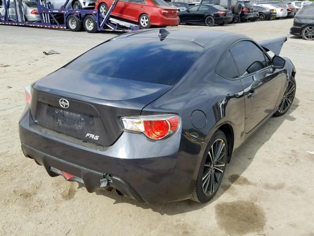 JF1ZNAA18G8705636 - 2016 TOYOTA SCION FR-S BLACK photo 4