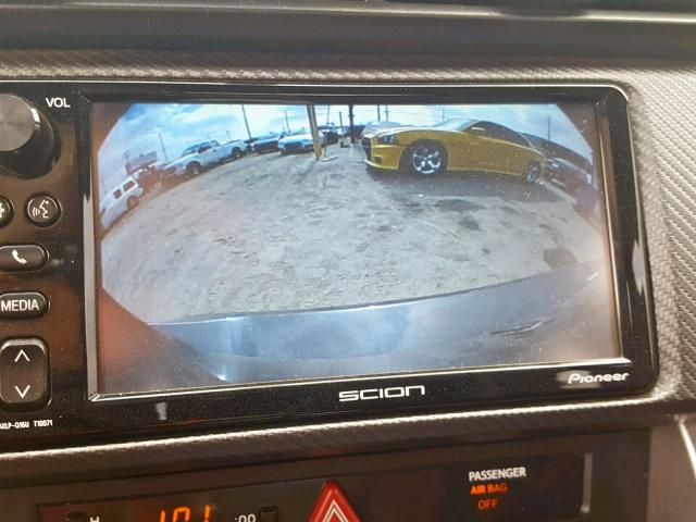 JF1ZNAA18G8705636 - 2016 TOYOTA SCION FR-S BLACK photo 9