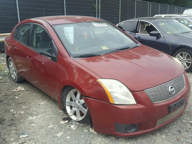 3N1AB61E77L631632 - 2007 NISSAN SENTRA 2.0 MAROON photo 1