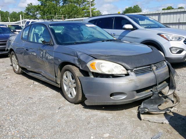 2G1WK151669206314 - 2006 CHEVROLET MONTE CARL GRAY photo 1