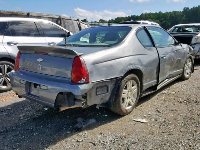 2G1WK151669206314 - 2006 CHEVROLET MONTE CARL GRAY photo 4