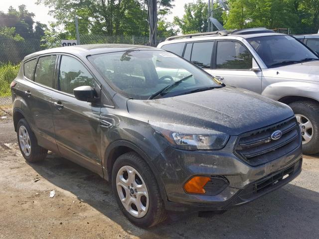 1FMCU0F71JUC84279 - 2018 FORD ESCAPE S GRAY photo 1