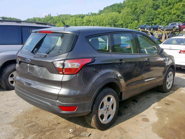 1FMCU0F71JUC84279 - 2018 FORD ESCAPE S GRAY photo 4