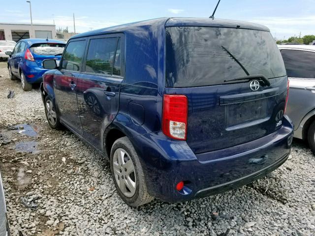 JTLZE4FE7FJ073537 - 2015 TOYOTA SCION XB 蓝色 照片 3