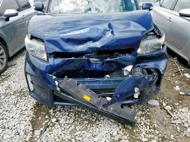JTLZE4FE7FJ073537 - 2015 TOYOTA SCION XB 蓝色 照片 9