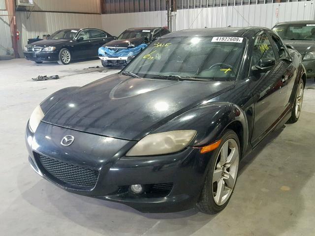 JM1FE173640107853 - 2004 MAZDA RX8 BLACK photo 2