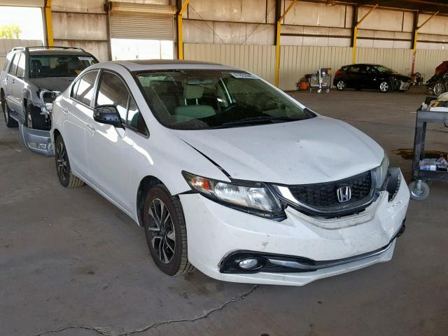 19XFB2F94DE002840 - 2013 HONDA CIVIC EXL 白色 照片 1