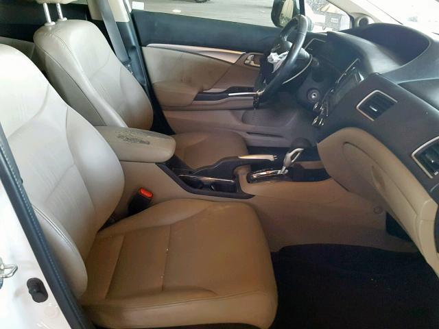 19XFB2F94DE002840 - 2013 HONDA CIVIC EXL 白色 照片 5