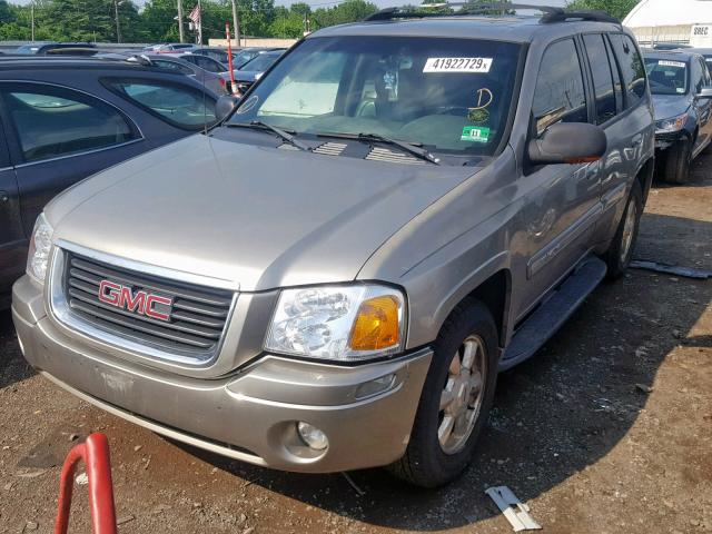 1GKDT13S332165727 - 2003 GMC ENVOY BEIGE photo 2