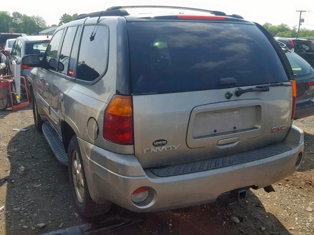 1GKDT13S332165727 - 2003 GMC ENVOY BEIGE photo 3