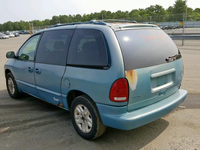 1B4GP45RXTB434084 - 1996 DODGE CARAVAN SE GRAY photo 3