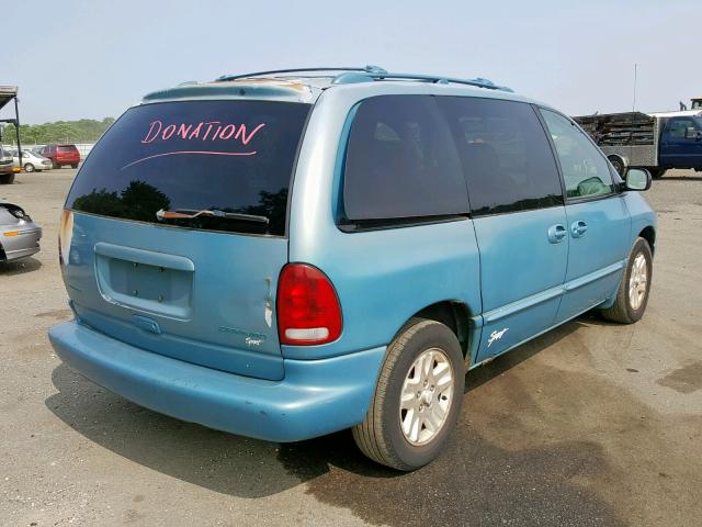 1B4GP45RXTB434084 - 1996 DODGE CARAVAN SE GRAY photo 4