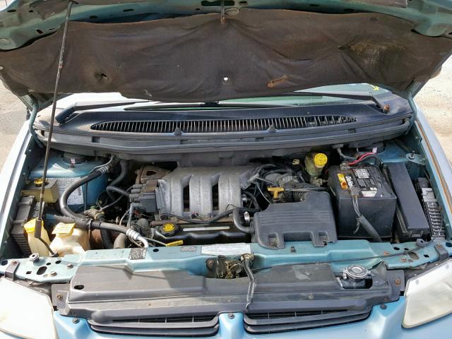 1B4GP45RXTB434084 - 1996 DODGE CARAVAN SE GRAY photo 7