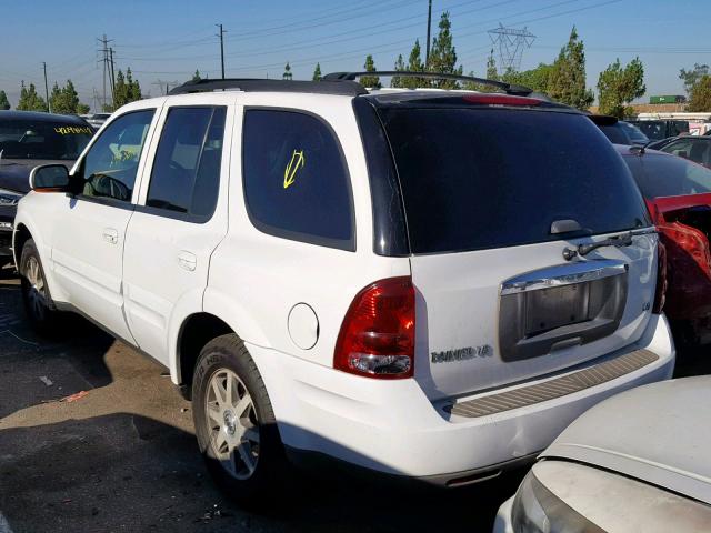 5GAET13P342200619 - 2004 BUICK RAINIER CX WHITE photo 3