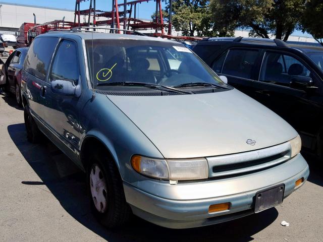 4N2DN11W3SD805320 - 1995 NISSAN QUEST XE GREEN photo 1