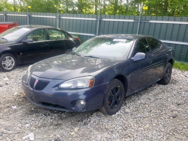 2G2WP552181131973 - 2008 PONTIAC GRAND PRIX GRAY photo 2
