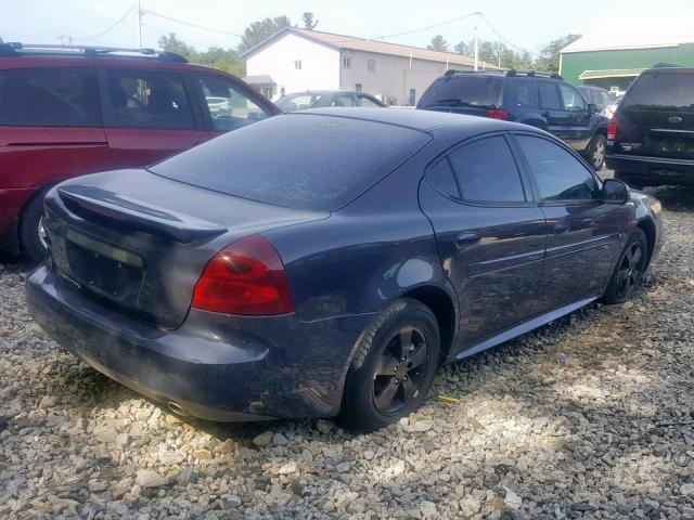 2G2WP552181131973 - 2008 PONTIAC GRAND PRIX GRAY photo 4