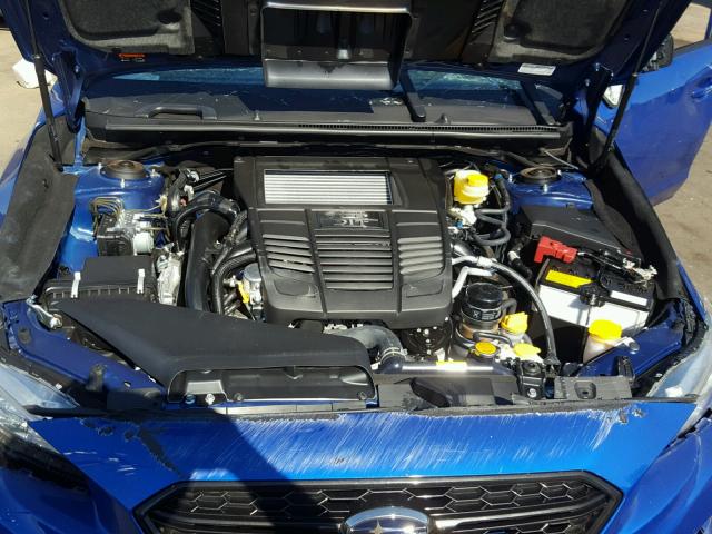 JF1VA1C66J8835568 - 2018 SUBARU WRX PREMIU BLUE photo 7