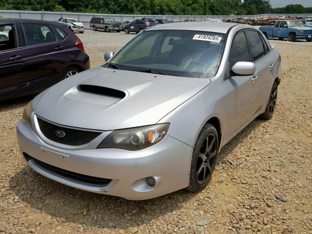 JF1GE74628G500595 - 2008 SUBARU IMPREZA WR SILVER photo 2